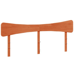 vidaXL Headboard Wax Brown 180 cm Solid Wood Pine 2