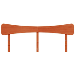 vidaXL Headboard Wax Brown 180 cm Solid Wood Pine 4