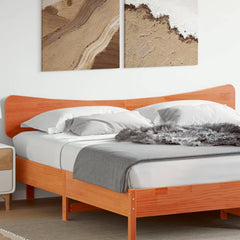 vidaXL Headboard Wax Brown 180 cm Solid Wood Pine 1