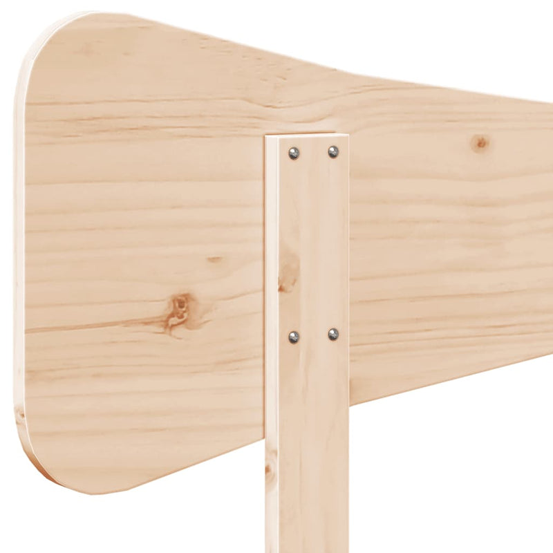 Headboard 160 cm Solid Wood Pine