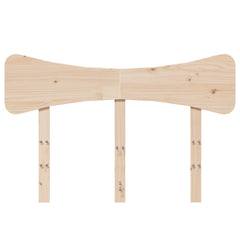 vidaXL Headboard 120 cm Solid Wood Pine 4