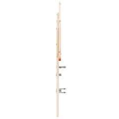 vidaXL Headboard 120 cm Solid Wood Pine 5