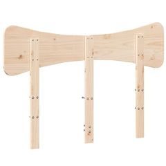 vidaXL Headboard 120 cm Solid Wood Pine 6