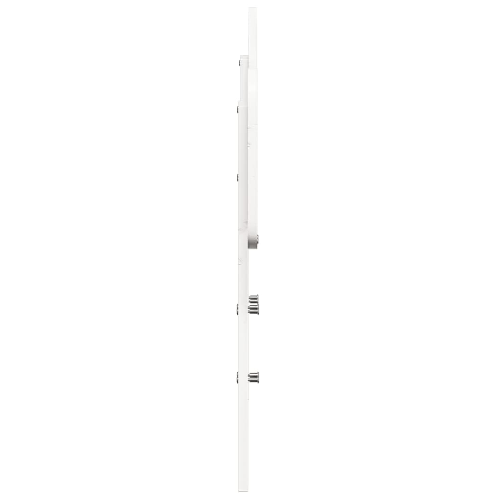 vidaXL Headboard White 100 cm Solid Wood Pine 5