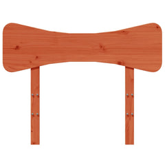 vidaXL Headboard Wax Brown 90 cm Solid Wood Pine 4