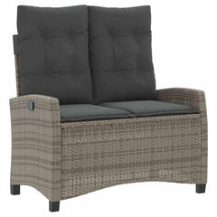 Garden Cushions Poly Rattan Grey