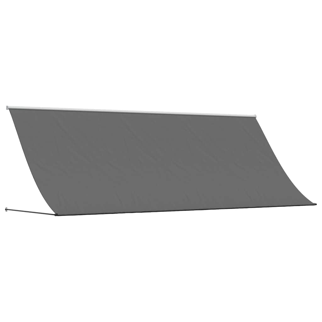 vidaXL Retractable Awning Anthracite 350x150 cm Fabric and Steel 2