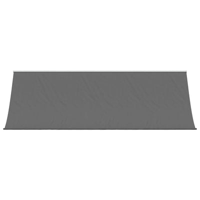 Retractable Awning Anthracite 350x150 cm Fabric and Steel