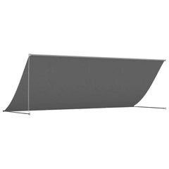 vidaXL Retractable Awning Anthracite 350x150 cm Fabric and Steel 5