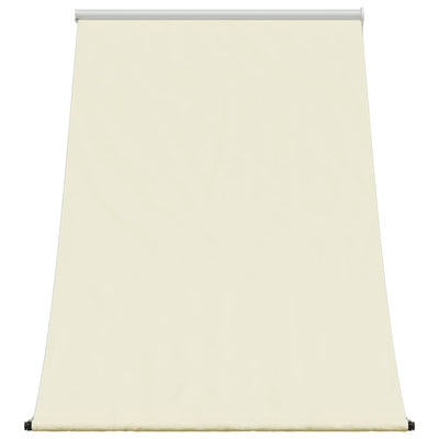 Retractable Awning Cream 100x150 cm Fabric and Steel