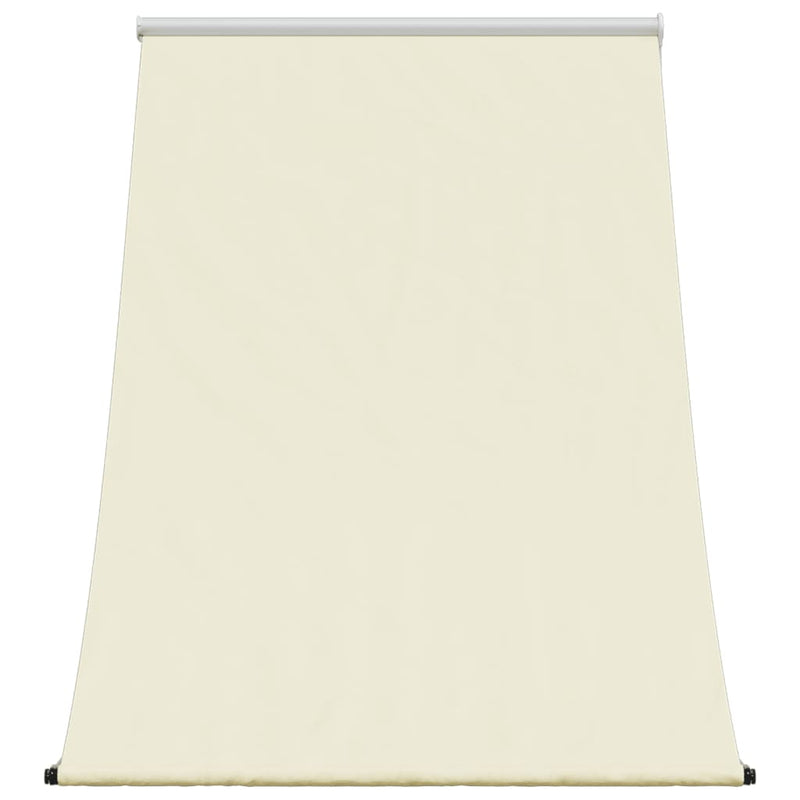 Retractable Awning Cream 100x150 cm Fabric and Steel