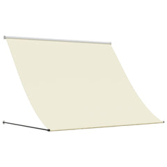 vidaXL Retractable Awning Cream 200x150 cm Fabric and Steel 2