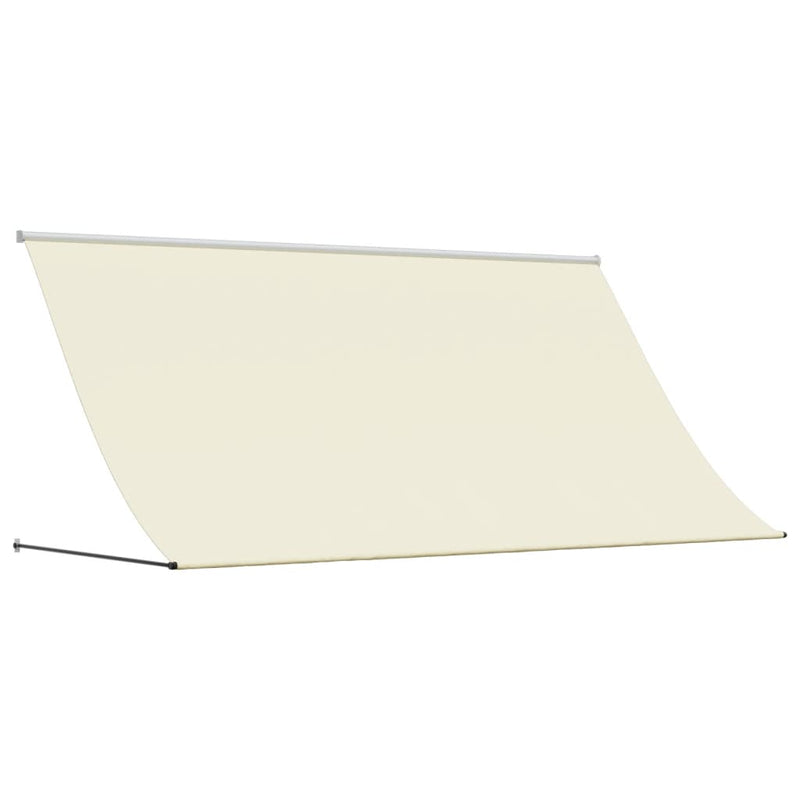 Retractable Awning Cream 300x150 cm Fabric and Steel