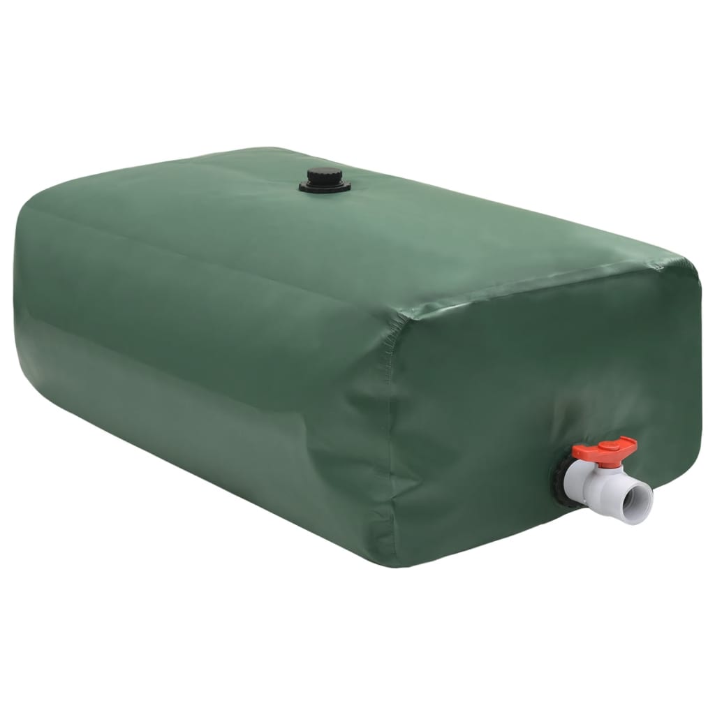 vidaXL Water Tank with Tap Foldable 100 L PVC 1