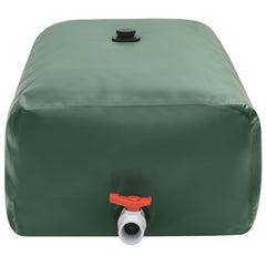 vidaXL Water Tank with Tap Foldable 100 L PVC 3