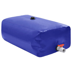 vidaXL Water Tank with Tap Foldable 100 L PVC 1