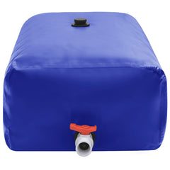 vidaXL Water Tank with Tap Foldable 100 L PVC 3
