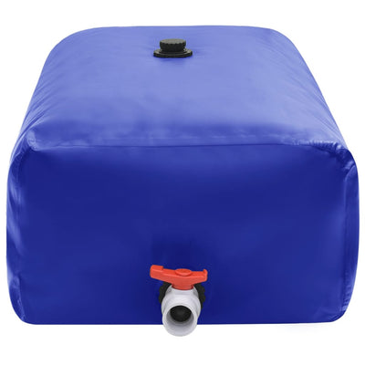 Water Tank with Tap Foldable 1000 L PVC