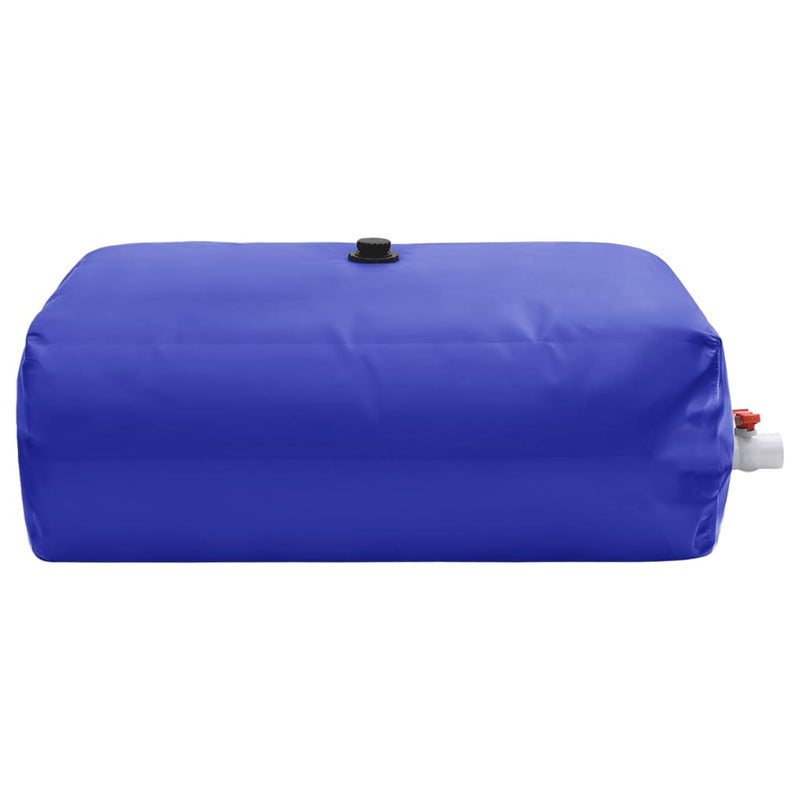 Water Tank with Tap Foldable 1500 L PVC