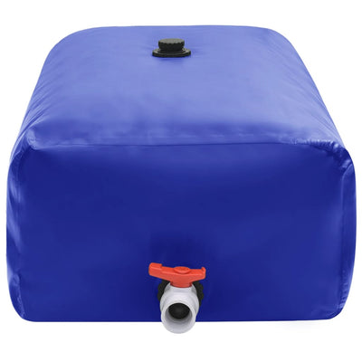 Water Tank with Tap Foldable 1500 L PVC