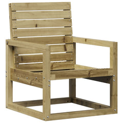vidaXL Garden Chair 57.5x63x76 cm Impregnated Wood Pine 2