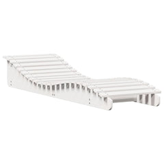Sun Lounger 205x80x31,5 cm Solid Wood Pine 205 x 60 x 31.5 cm 2