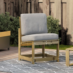 vidaXL Garden Chair 50.5x55x77 cm Impregnated Wood Pine 3