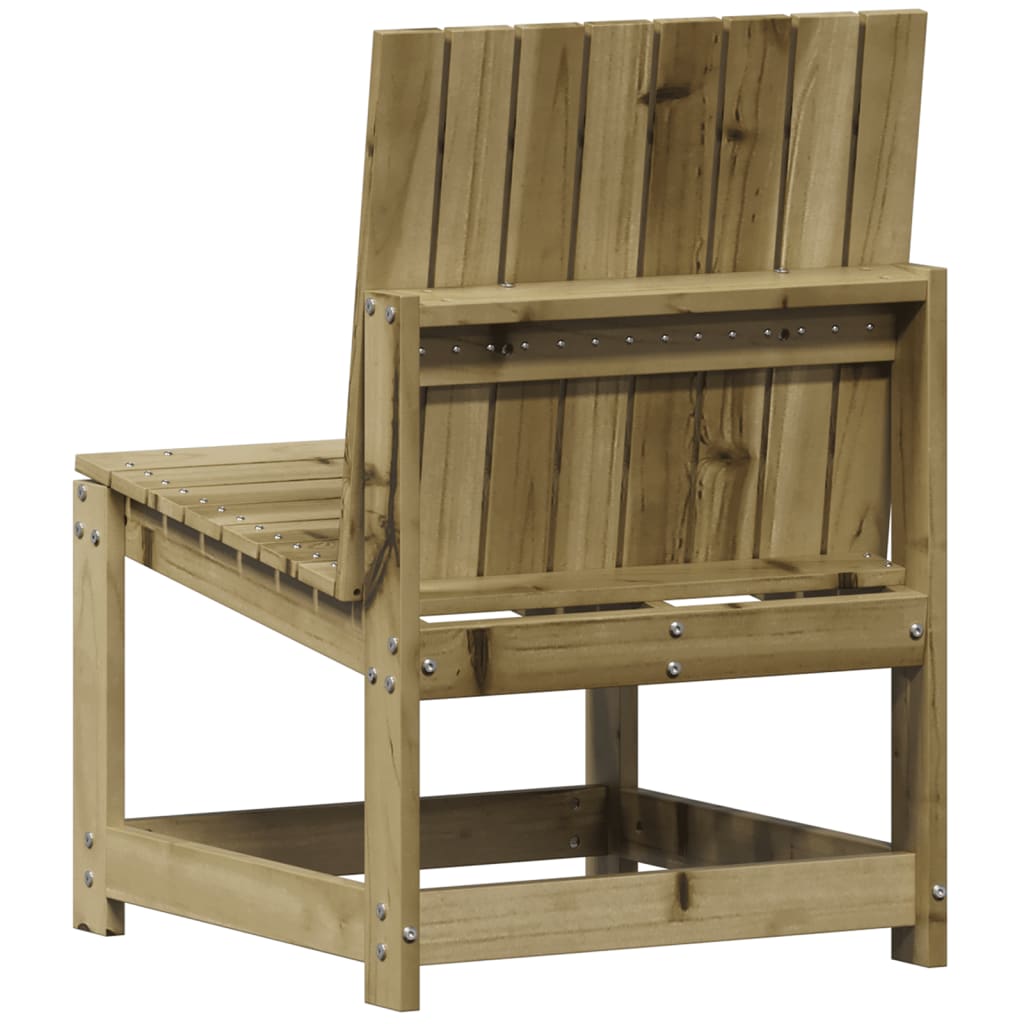 vidaXL Garden Chair 50.5x55x77 cm Impregnated Wood Pine 6