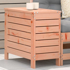 100x50x75 cm Solid Wood Douglas Untreated Douglas Wood Tall footstool with storage