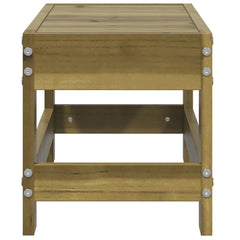 vidaXL Garden Footstool 62x30x32 cm Impregnated Wood Pine 5