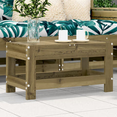 vidaXL Garden Footstool 62x30x32 cm Impregnated Wood Pine 1