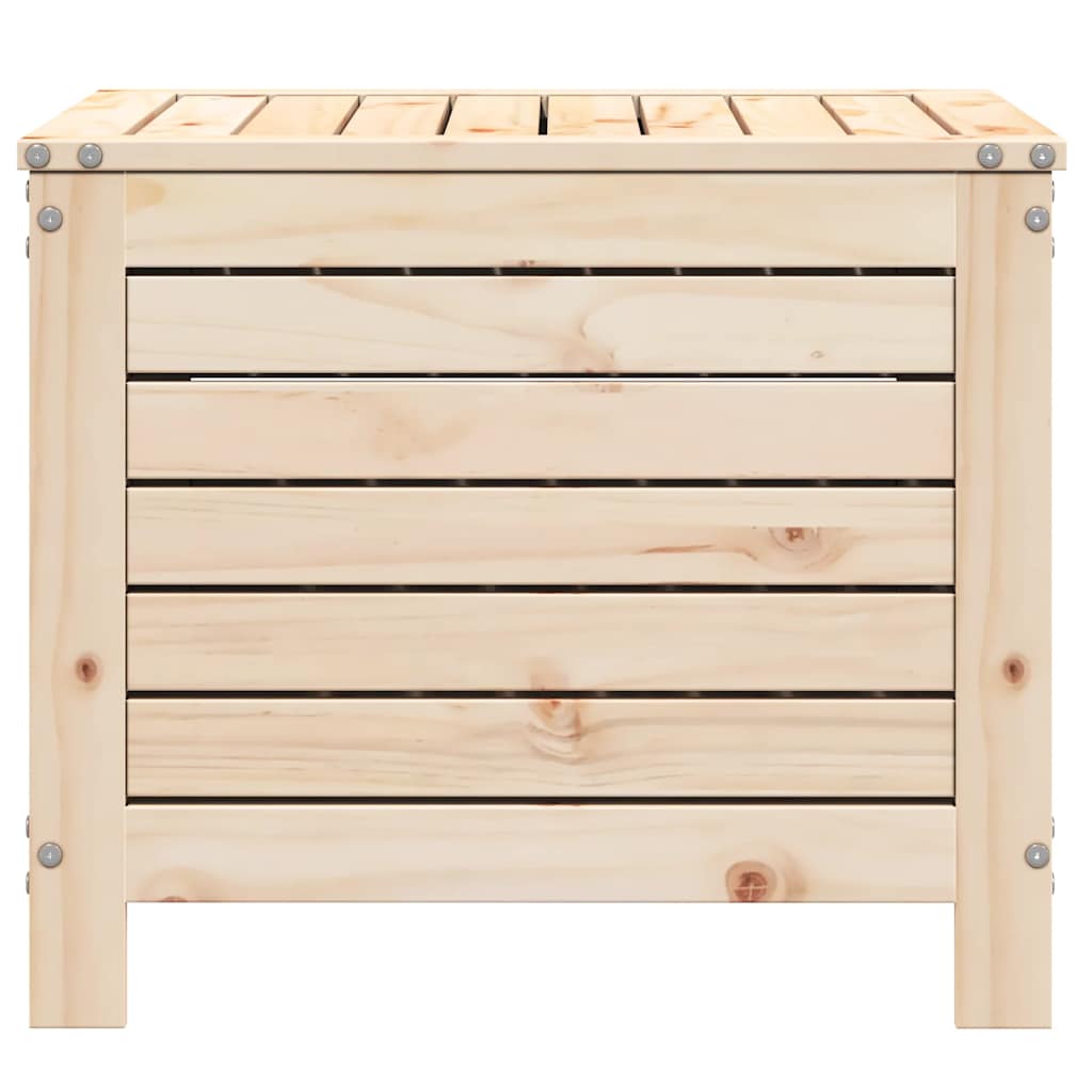 vidaXL Garden Footstool 62x63.5x53.5 cm Solid Wood Pine 5