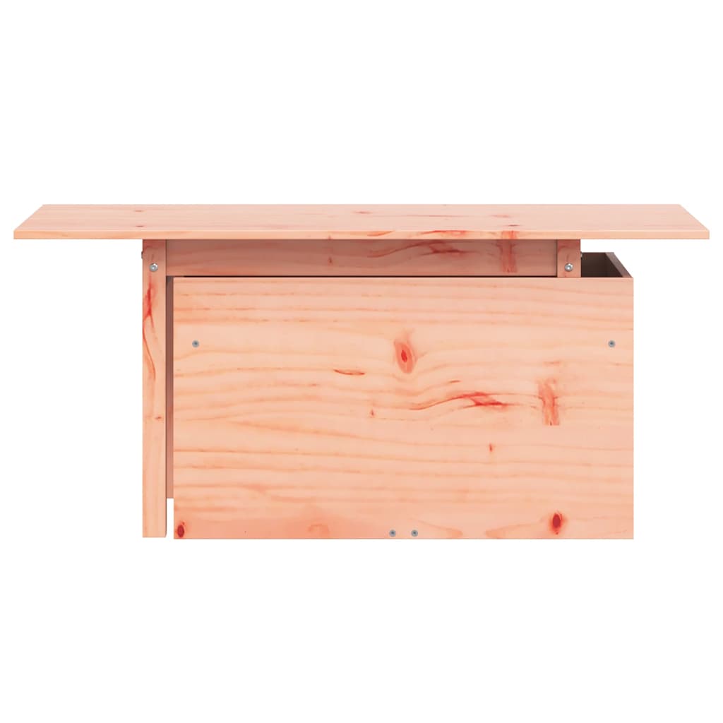 100x50x75 cm Solid Wood Douglas Untreated Douglas Wood Garden table