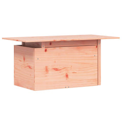 100x50x75 cm Solid Wood Douglas Untreated Douglas Wood Garden table