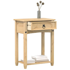 Console table 55 x 35 x 73 cm Solid Pine Wood Honey wax