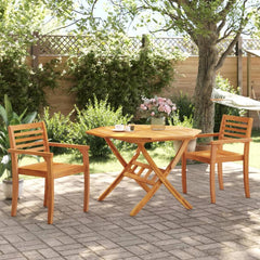 Garden Chairs 59x55x85 cm Solid Wood Acacia 2