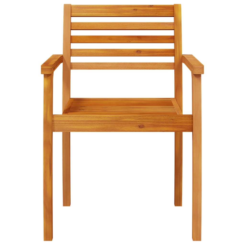 Garden Chairs 59x55x85 cm Solid Wood Acacia 2