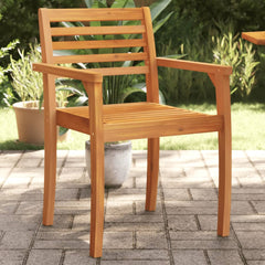 Garden Chairs Solid Wood Acacia