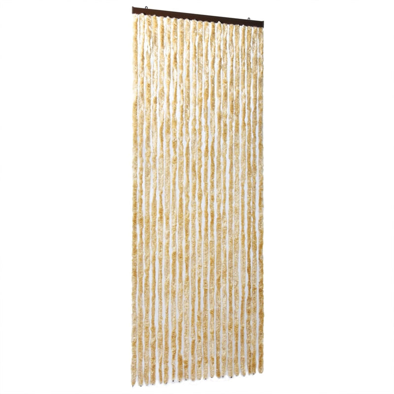 Fly Curtain Beige 100x200 cm Chenille