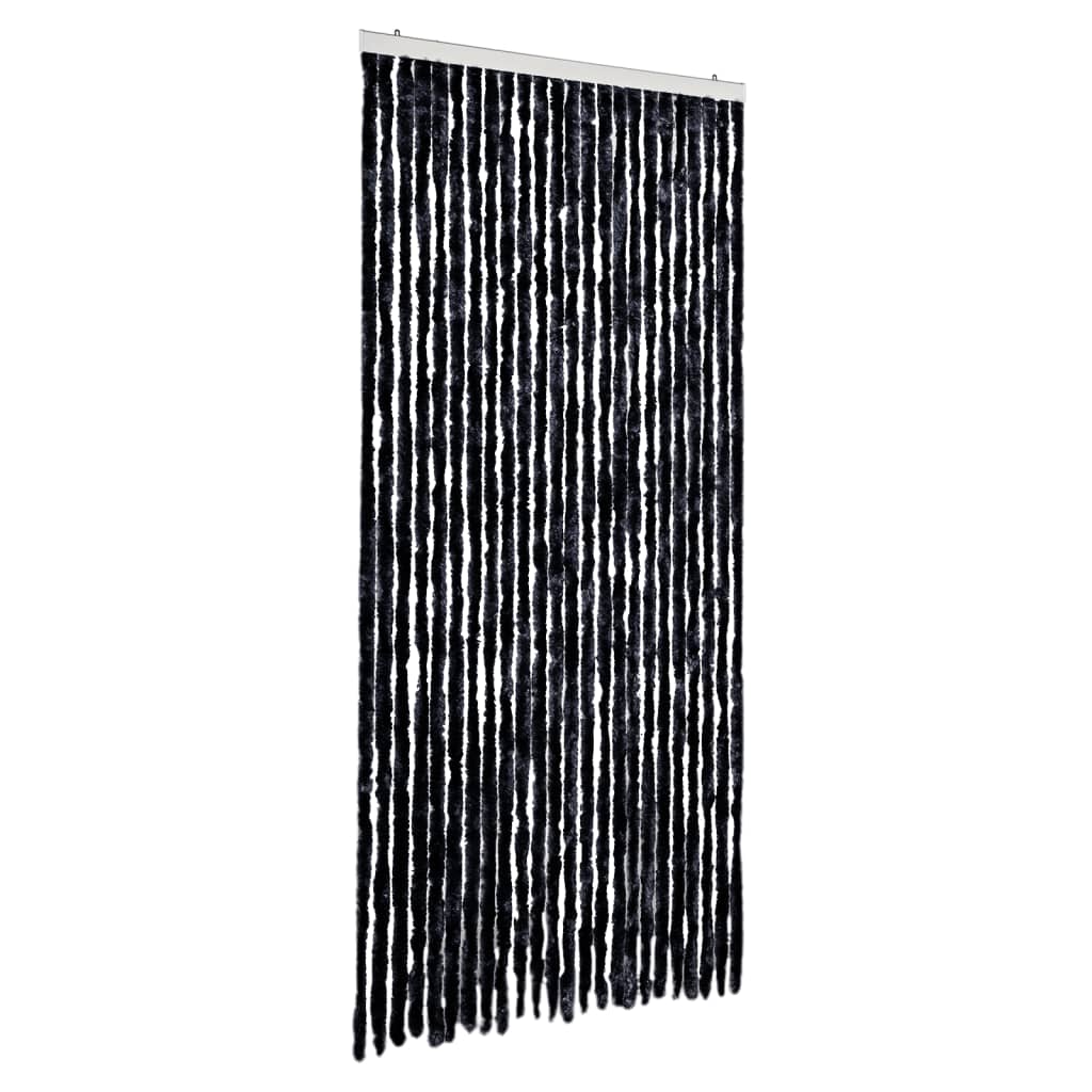 vidaXL Fly Curtain Anthracite 100x230 cm Chenille 2