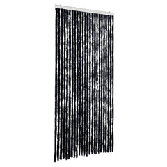 vidaXL Fly Curtain Anthracite 100x230 cm Chenille 2