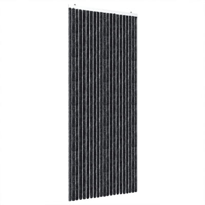 Fly Curtain Anthracite 100x230 cm Chenille