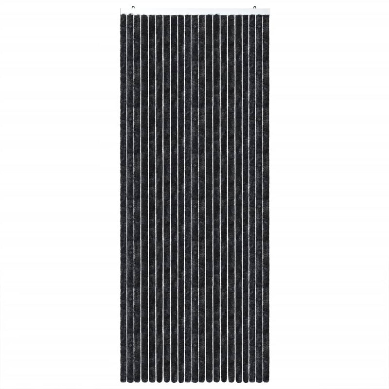 Fly Curtain Anthracite 100x230 cm Chenille