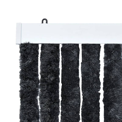 Fly Curtain Anthracite 100x230 cm Chenille