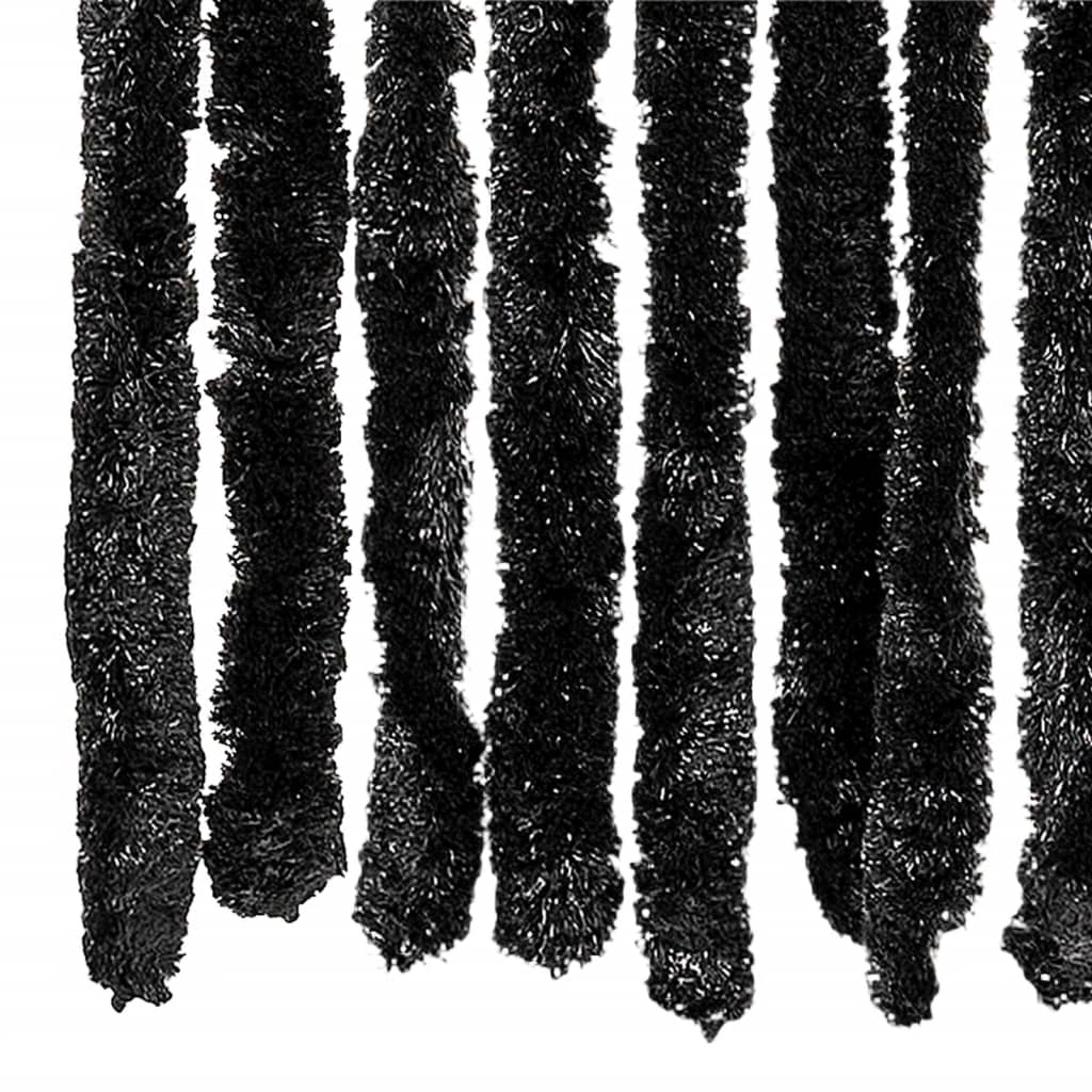 vidaXL Fly Curtain Anthracite 100x230 cm Chenille 6