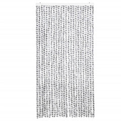 vidaXL Fly Curtain Light Grey and Dark Grey 100x230 cm Chenille 3