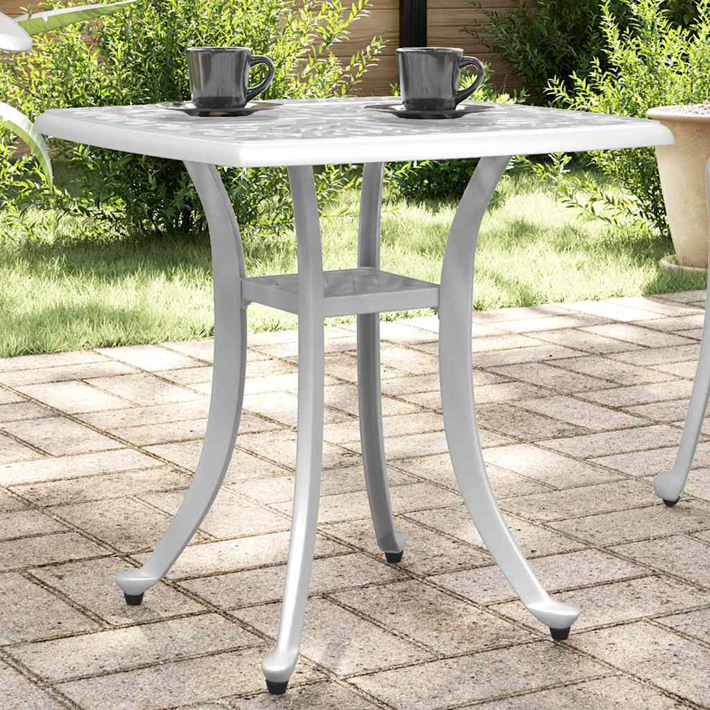 vidaXL Garden Table 53x53x53 cm Cast Aluminium