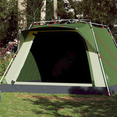 Camping Tent Cabin 4-Person Quick Release Green