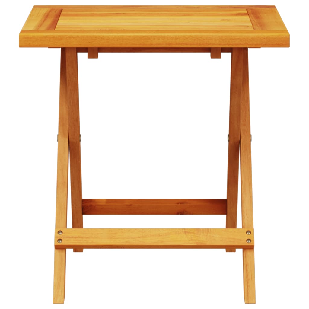 vidaXL Garden Side Table 40x40x40 cm Solid Wood Acacia 3