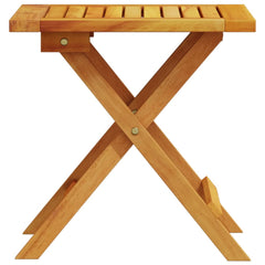 vidaXL Garden Side Table 40x40x40 cm Solid Wood Acacia 5